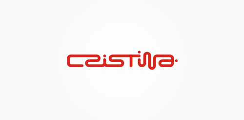 Cristina logo设计:现代简约风格