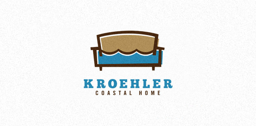 Kroeheler Coastal Home Logo设计