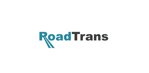 RoadTrans logo设计:简洁道路标识
