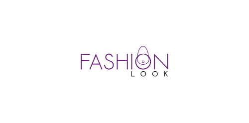 时尚look logo设计