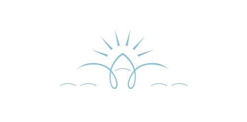 简洁阳光logo设计