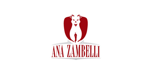 猫头鹰主题的Ana Zambelli Logo设计