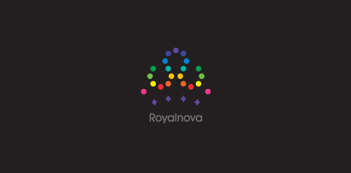 RoyalNova Logo设计:现代简约风格