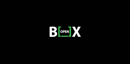 简约现代B[OPEN]X logo设计