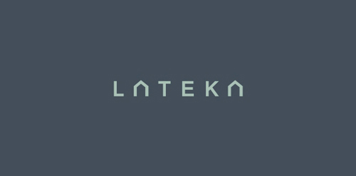 简约现代风格的LATEKKA LOGO设计
