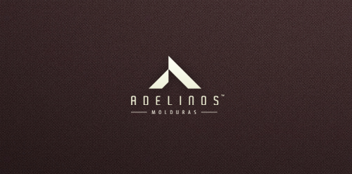 简洁现代的Adelinos Molduras Logo设计