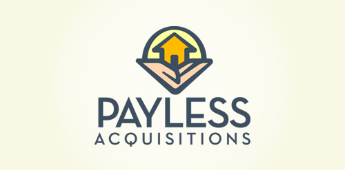 简约房屋logo设计:Payless Acquisitions