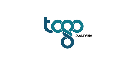 TCGO Logo设计:简约时尚的洗衣店标志