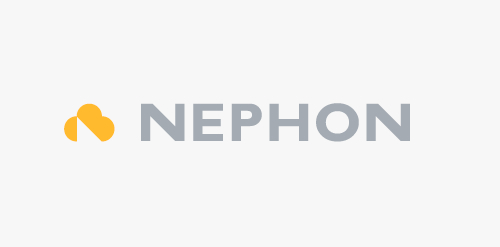 Nephon Logo设计:简洁现代品牌标识