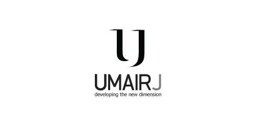 UMAIRJ logo设计:简洁现代标识