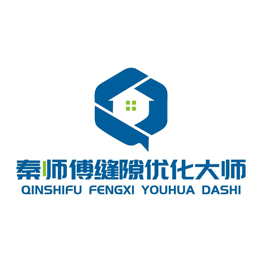 秦师傅logo设计:简约现代家居品牌标识