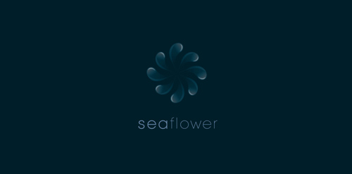 海花logo设计:简约自然风格