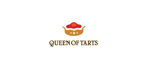 女王馅饼logo设计