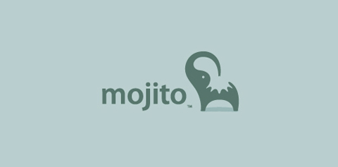 简约莫吉托品牌logo设计
