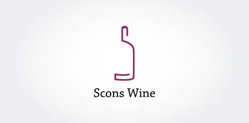 简约优雅的酒庄logo设计