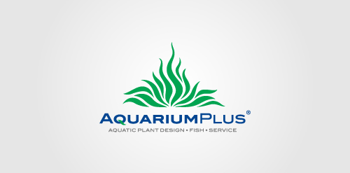 水生植物设计公司logo设计