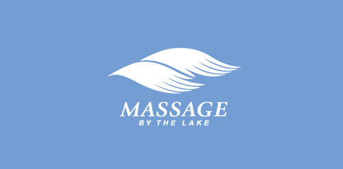 湖畔按摩logo设计