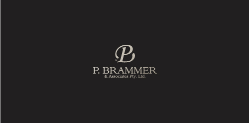 简约高端P. Brammer Logo设计