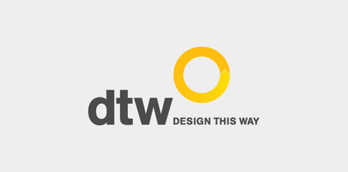 DTW logo设计:简洁现代的视觉传达