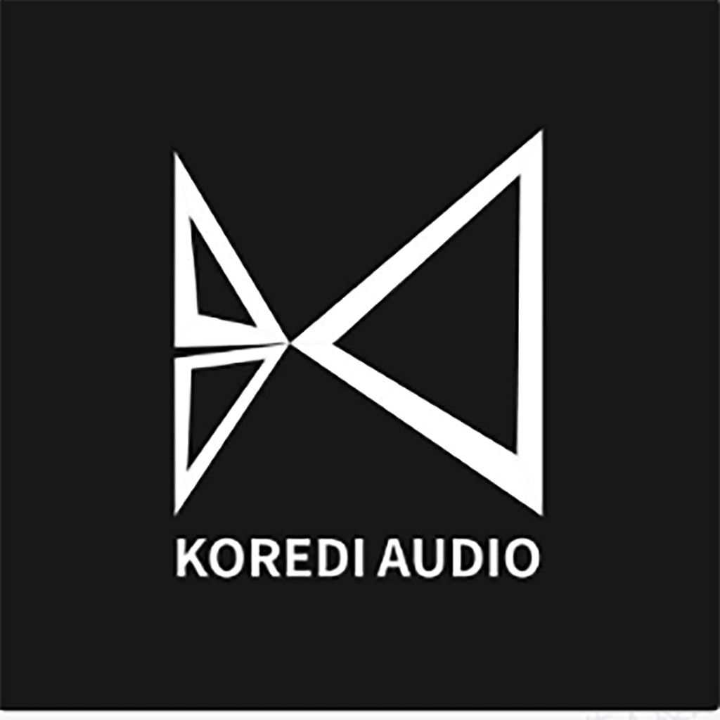 简约几何风格KOREDI AUDIO LOGO设计