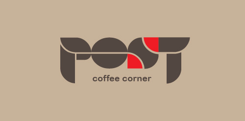 简约现代咖啡角Logo设计