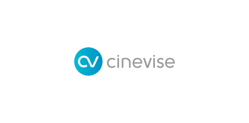 简洁现代风格的Cinevise logo设计