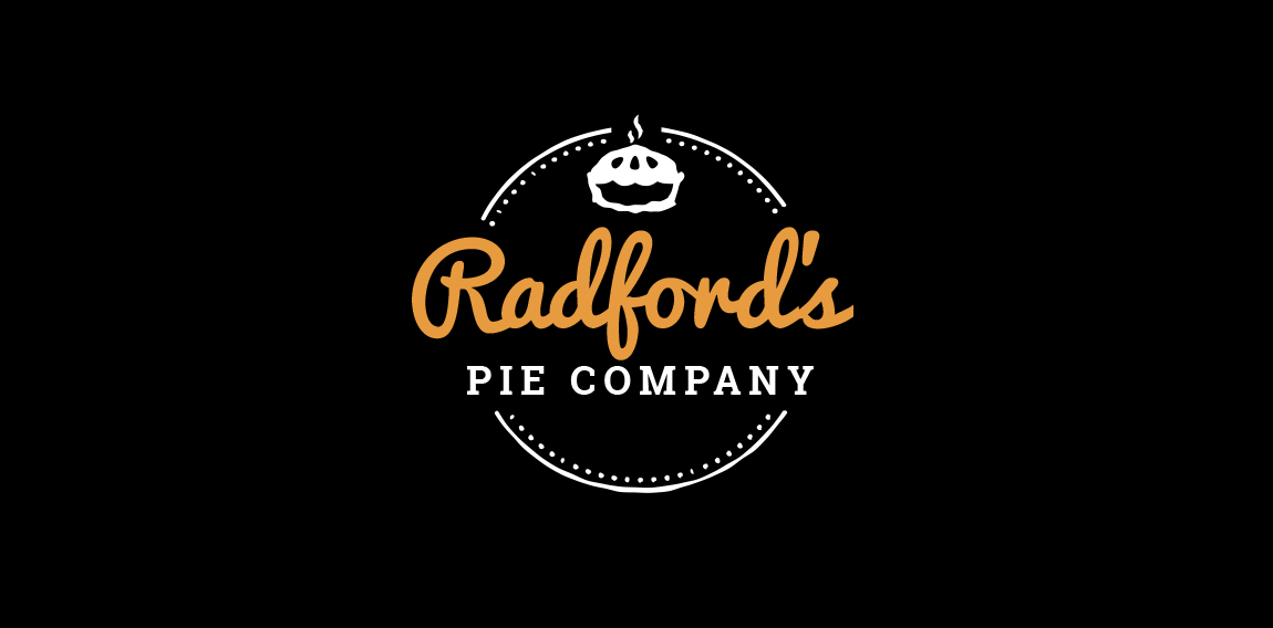 简洁优雅的Radford's Pie Company Logo设计