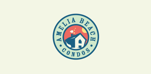 Amelia Beach Condos Logo设计
