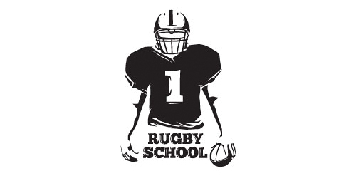 Rugby School Logo Design - 体育教育标识
