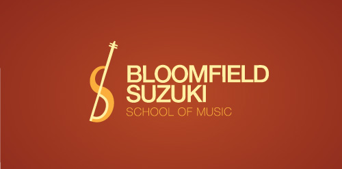 Bloomfield Suzuki School of Music Logo Design