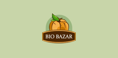 生物市场Logo设计