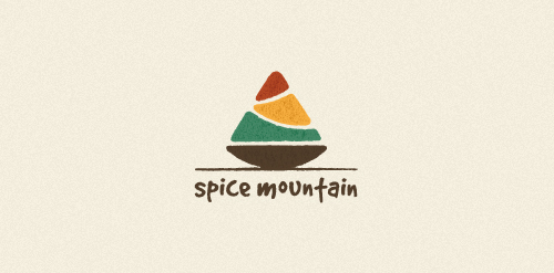 Spice Mountain Logo Design