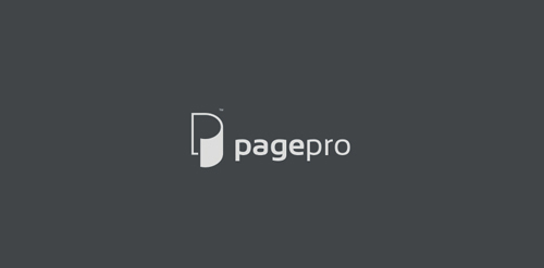 简约现代logo设计:PagePro