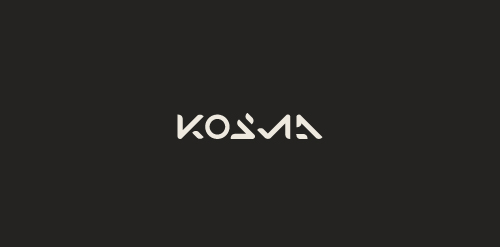 简约现代KOSMA品牌logo设计