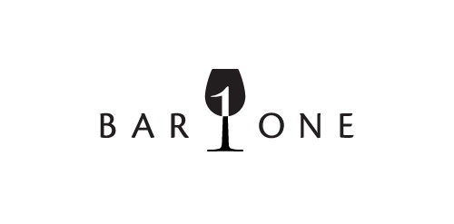 简约优雅的酒吧logo设计