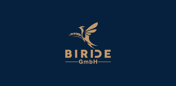 优雅鸟形logo设计