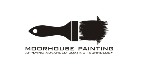 简约刷子logo设计:Moorhouse House Painting