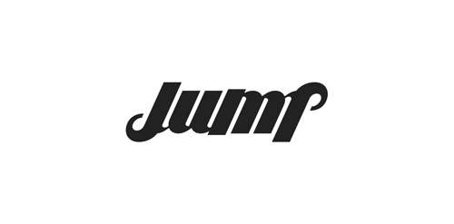 跳动的字母JUMP设计