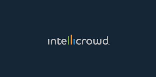 IntelliCrowd Logo设计:科技与协作的完美结合