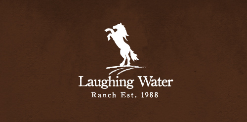 Laughing Water Ranch Logo Design