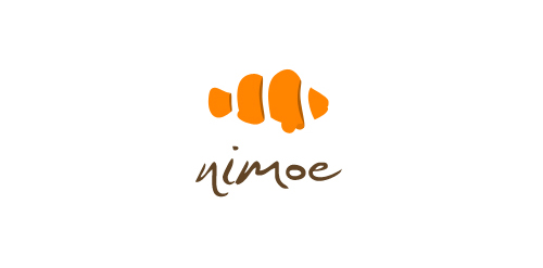 Nimoe Logo Design - 小鱼创意品牌标识