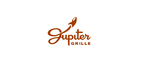 Jupiter Grille Logo设计:简洁优雅的餐饮品牌标识