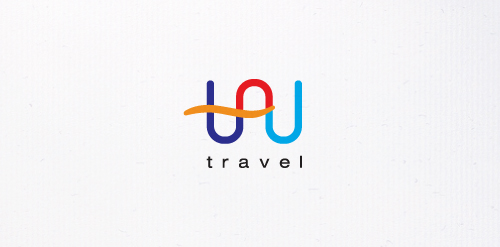 旅行logo设计:简洁现代的视觉符号