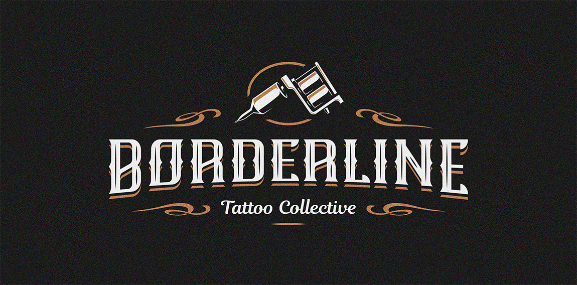 Borderline Tattoo Collective Logo Design