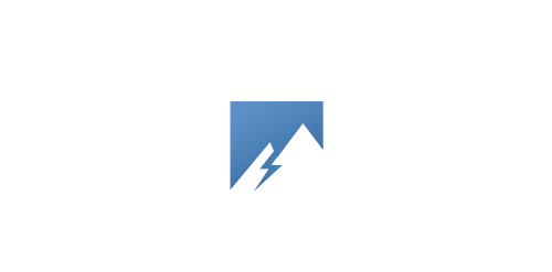 闪电箭头logo设计:现代科技感