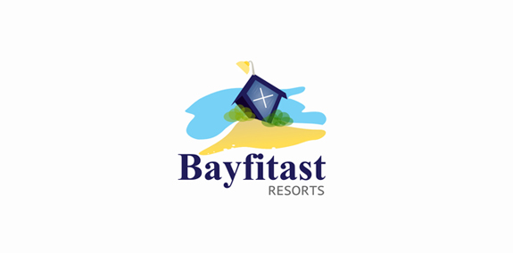 Bayfitast Resort Logo Design