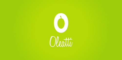 Oleatti logo设计:简洁清新品牌标识