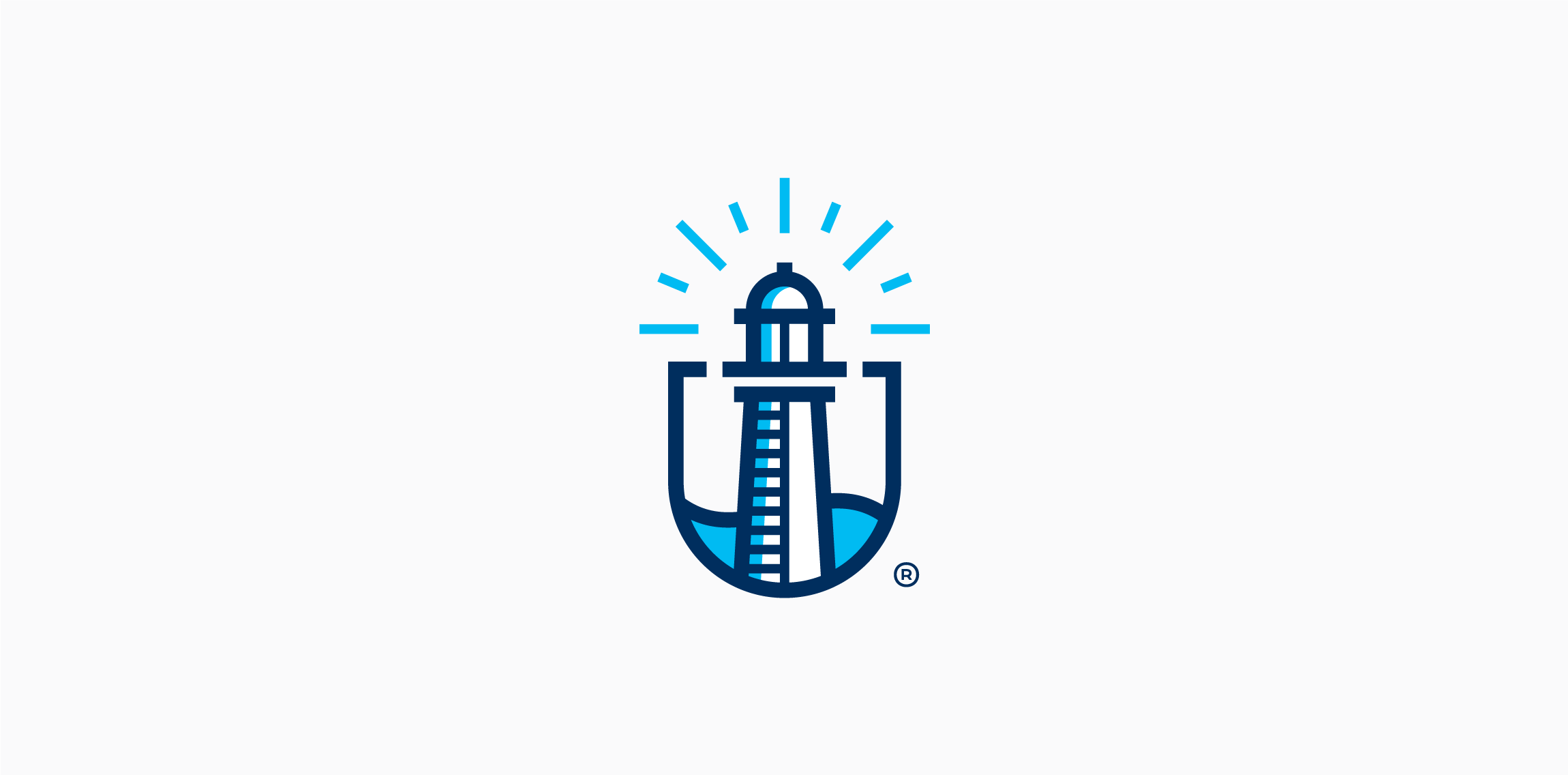 灯塔logo设计：导航与指引