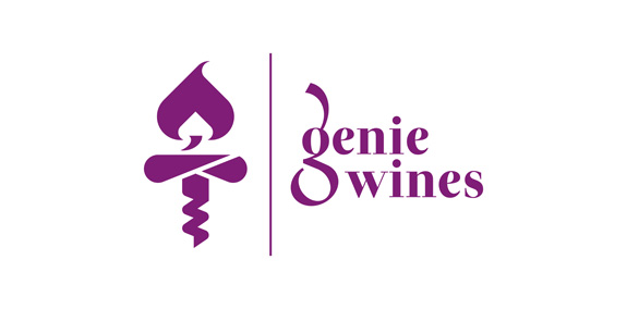 紫色酒瓶开瓶器Logo设计