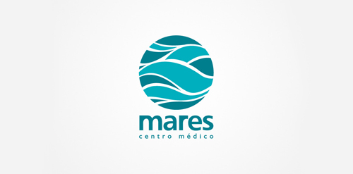 Mares logo设计:医疗中心品牌标识